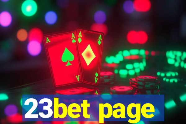 23bet page